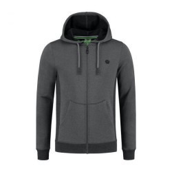 Hanorac Korda Le Zip Hoodie, Charcoal, Medium