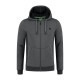 Hanorac Korda Le Zip Hoodie, Charcoal, Medium