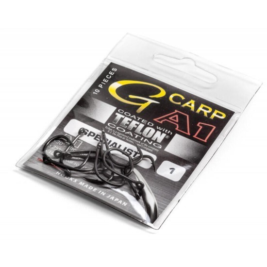 CÂRLIGE GAMAKATSU A1 G-CARP SPECIALIST PTFE NR.6 10BUC/PLIC