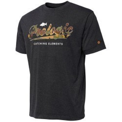 Tricou Prologic Camo Logo, Grey Melange, Large