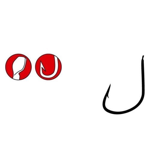 CÂRLIGE GAMAKATSU LS-1810N NICKEL NR.14 25BUC/PLIC