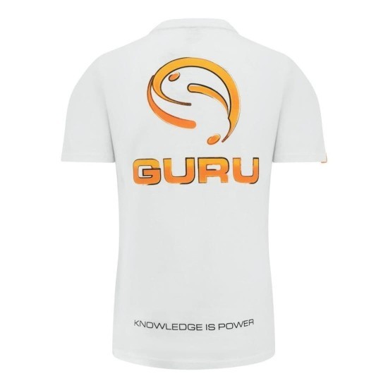 Tricou Guru Semi Logo Tee, Alb, 2X-Large