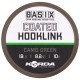 Fir textil cu cămașă Korda Basix Coated Hooklink, Camo Green, 18lb/8.2kg/10m Fir textil cu cămașă Korda Basix Coated Hooklink, Camo Green, 18lb/8.2kg/10m