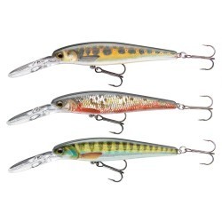 Set voblere Cormoran Realfish Wobbler Lure Set, 9cm, 3buc/plic