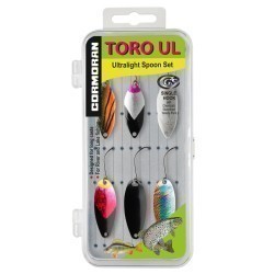 Set lingurițe oscilante Cormoran Toro UL1, 6buc/blister