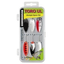 Set lingurițe oscilante Cormoran Toro UL3, 6buc/blister