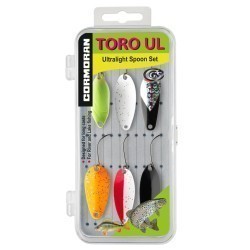 Set lingurițe oscilante Cormoran Toro UL4, 6buc/blister