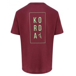 Tricou Korda Le Loyal Tee, Burgundy, Medium