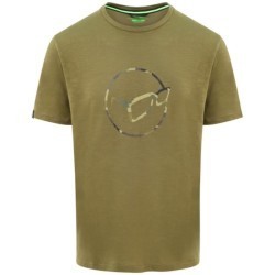 Tricou Korda Le Distressed Logo Tee, Olive, 2X-Large