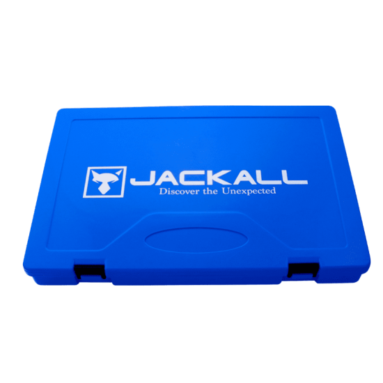 Cutie pentru năluci Jackall 2800D Tackle M, Blue, 27.5x18.5x3.9cm Cutie pentru năluci Jackall 2800D Tackle M, Blue, 27.5x18.5x3.9cm