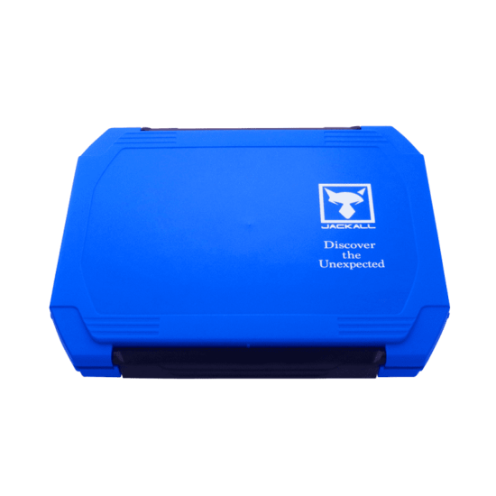 Cutie pentru năluci Jackall 2300D Double Open M, Blue, 23.4x19.5x4cm Cutie pentru năluci Jackall 2300D Double Open M, Blue, 23.4x19.5x4cm