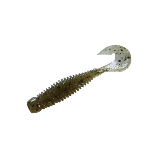 Grub Jackall Wobbring, Green Pumpkin Pepper, 7.6cm, 6buc/plic Grub Jackall Wobbring, Green Pumpkin Pepper, 7.6cm, 6buc/plic