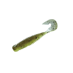 Grub Jackall Wobbring, Green Pumpkin-Light Chartreuse, 7.6cm, 6buc/plic