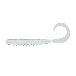 Grub Jackall Tide Curly, Clear Glow Crush, 5cm, 8buc/plic