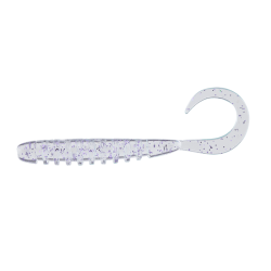 Grub Jackall Tide Curly, Clear Prism Neon, 5cm, 8buc/plic