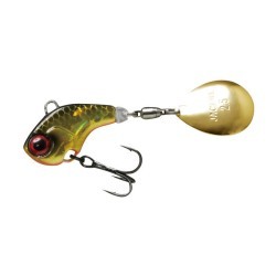 Spinnertail Jackall Deracoup Spinner, HL Gold&Black, 14g