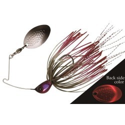 Spinnerbait Jackall Deraspin, Fire Dip, 7g