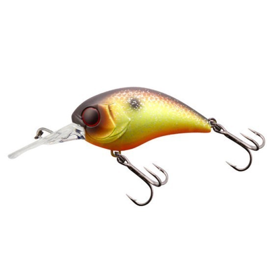 Vobler Jackall Mushbob 50MR, Muddy Chartreuse Fish, 5cm/9g