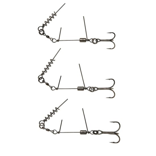 Montură Savage Gear Corkscrew Stinger, Nr.2/0, 35kg, 2buc/plic Montură Savage Gear Corkscrew Stinger, Nr.2/0, 35kg, 2buc/plic