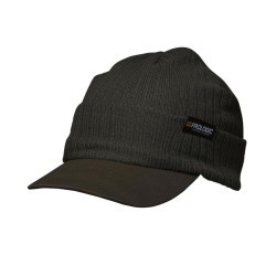 Căciulă tricotată cu cozoroc Prologic One Size, Forest Green
