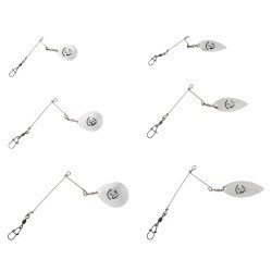 Kit Savage Gear Easyon Spinner Bait Silver, Large, 2buc/plic