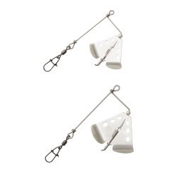 Kit Savage Gear Easyon Buzzer Bait Arm Silver, Large, 2buc/plic