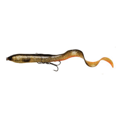 Nălucă Savage Gear 3D Hard EEL, Black Gold, 17cm, 50g, 2+1buc/plic