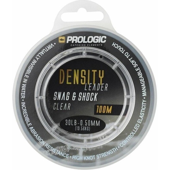 Fir înaintaș monofilament Prologic Density Snag&Shock Leader, 0.60mm/20.41kg/100m