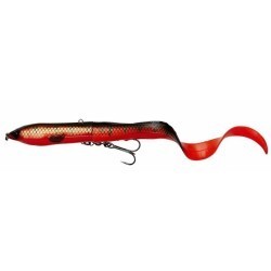 Nălucă Savage Gear 3D Hard EEL, Red&Black, 17cm, 50g, 2+1buc/plic