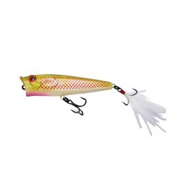 Vobler Mustad Burpy Popper, Green Mullet, 6.5cm/6.3g