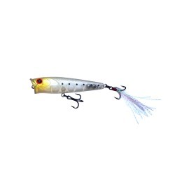 Vobler Mustad Burpy Popper, Pearl Spots, 6.5cm/6.3g