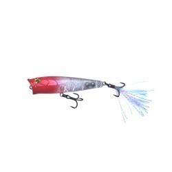 Vobler Mustad Burpy Popper, Red Head, 6.5cm/6.3g