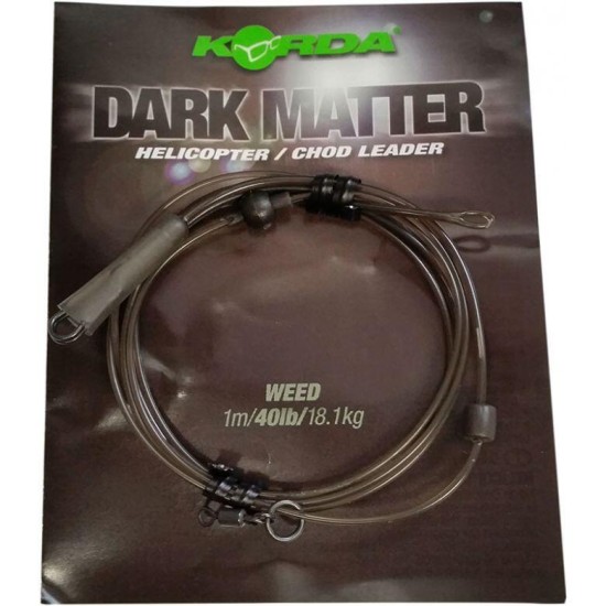 Montură Korda Heli/Chod Dark Matter, Weed Green, 18.1kg/100cm