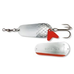Linguriță oscilantă Cormoran Cora Z, Silver/Silver, 8cm/45g