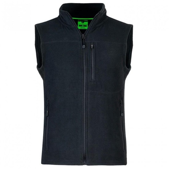 Vestă fleece Korda Kore, Black, X-Large