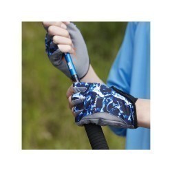 Mănuși Savage Gear Marine Half Glove, Sea Blue, X-Large