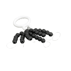 Opritor din cauciuc Sensas, 2mm, 30buc/plic