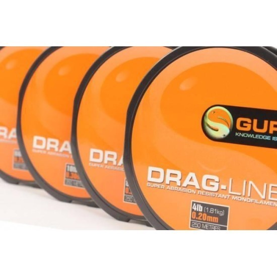 Fir monofilament Guru Drag Line, 0.30mm/10lbs, 250m Fir monofilament Guru Drag Line, 0.30mm/10lbs, 250m