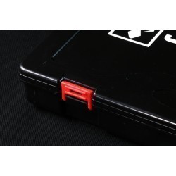 Cutie pentru năluci Jackall 2800D Tackle M, Black, 27.5x18.5x3.9cm