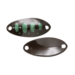 Linguriță oscilantă Jackall T-Grovel, Green Metta Yamame, 2cm/2g