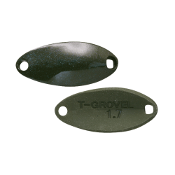 Linguriță oscilantă Jackall T-Grovel, Dark Olive, 2cm/1.7g