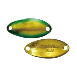 Linguriță oscilantă Jackall T-Grovel, Royal Green, 2cm/2g
