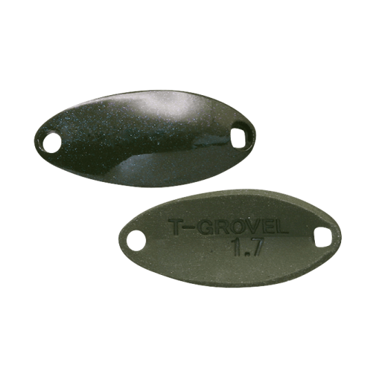 Linguriță oscilantă Jackall T-Grovel, Dark Olive, 2cm/2g Linguriță oscilantă Jackall T-Grovel, Dark Olive, 2cm/2g