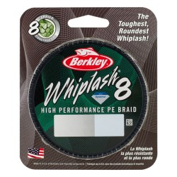 FIR TEXTIL BERKLEY WHIPLASH® 8 MOSS GREEN 0.28MM 47.1KG 270M