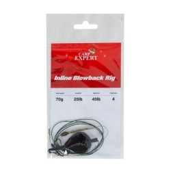 Montură CXP Helicopter D Rig Carp Expert Nr.4/70g, 1buc/plic