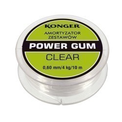 Powergum Method Feeder Konger 1.2mm 10kg 10m Shock Absorber Clear