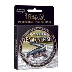 Fir Konger Team Cat Fish 0.80mm 37kg 250m Gri