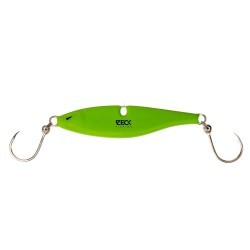 Lingură Zeck Rattlin' Vertical Jig, Green, 55g