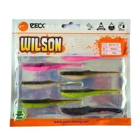 Shad Zeck Wilson, Mixed 2, 10.2cm/4.3g, 7buc/blister Shad Zeck Wilson, Mixed 2, 10.2cm/4.3g, 7buc/blister