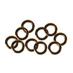 Anou Rotund Zeck Solid Ring No.1 6.5mm 43kg Negru 10buc